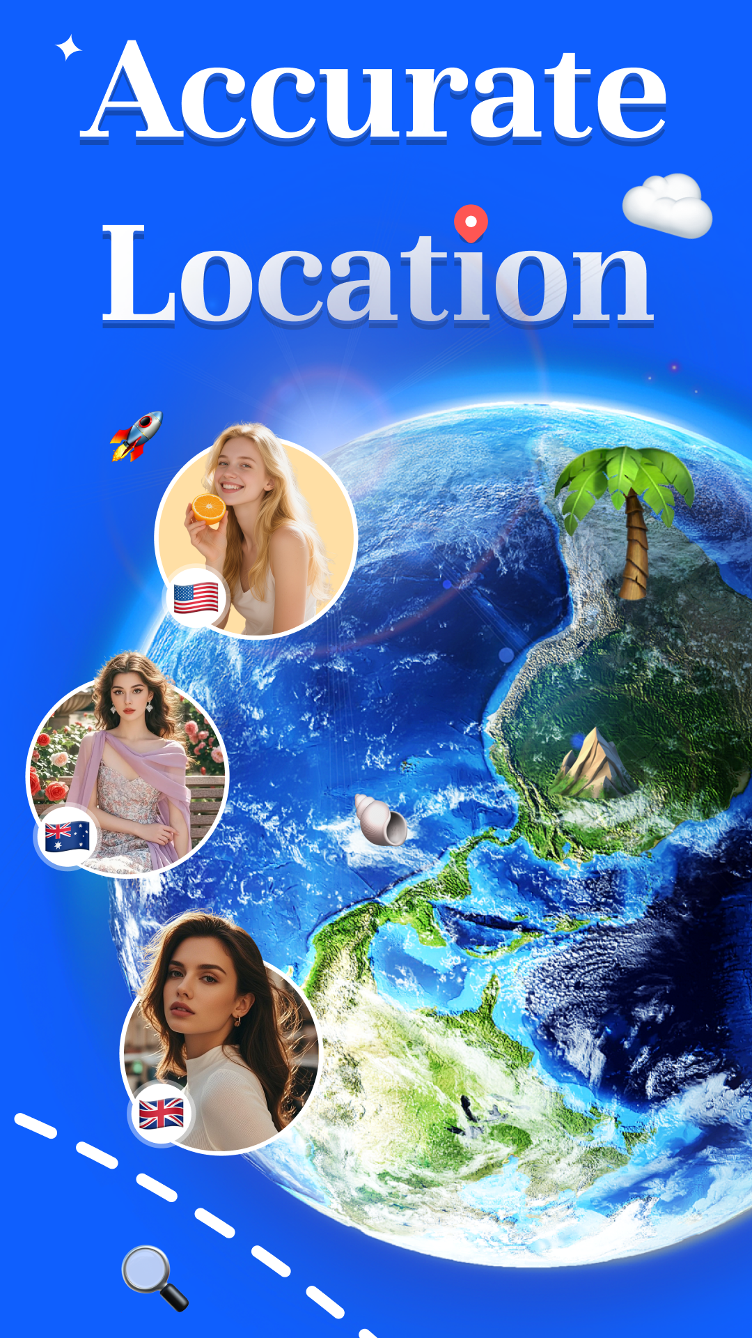 PositionTrace accurate location poster